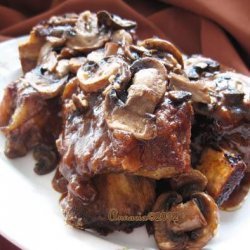 Beef Short Ribs With Mushrooms