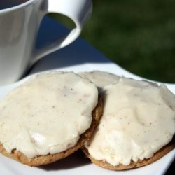 Frosted Butterscotch Cookies