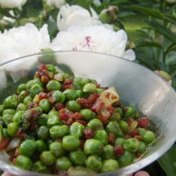 Spring Peas With Pancetta