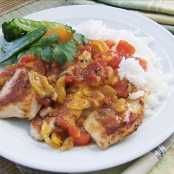 Chicken With Apricot Salsa