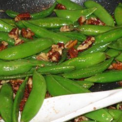 Snap Peas in Brown Butter
