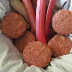 Honey-Rhubarb Muffins