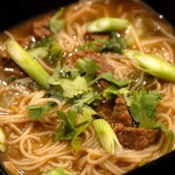 Chinese Cinnamon Beef Noodle Soup