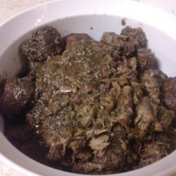 Slow Cooked Crock Pot Roman Lamb