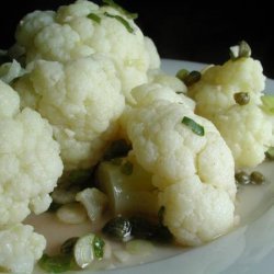 Cauliflower in a Caper Vinaigrette
