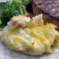 Mashed Potato Casserole With Gouda and Bacon
