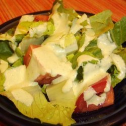 Bibb Salad With Basil Green Goddess Dressing