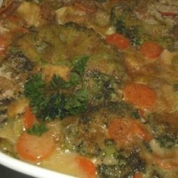 Broccoli Chicken Rice Casserole - Low Fat