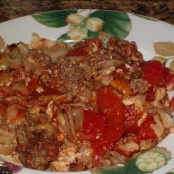 Low Carb Stuffed Cabbage Casserole