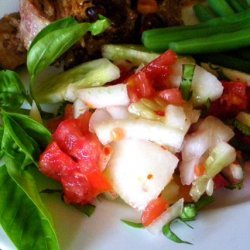 Basil Cucumber Salad