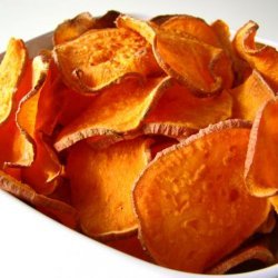 The Realtor's Baked Sweet Potato Chips