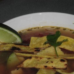 Mexican Lime & Bean Soup
