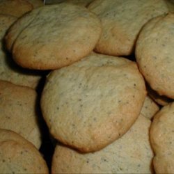 Poppy Seed-Almond Cookies