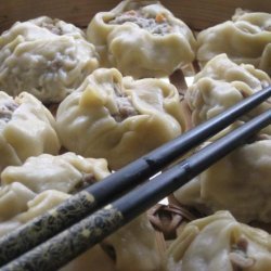 Steamed Chicken and Coconut Shumai (Dim Sum)