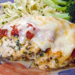 Easy Baked Chicken Parmesan (No Breading)