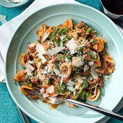 Orecchiette With Spicy Sausage and Broccoli Rabe