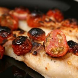 Fish Fillets With Feta and Tomatoes