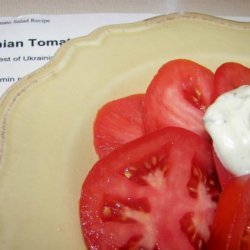 Ukrainian Tomato Salad