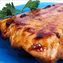 Maple-Chipotle Glazed Salmon