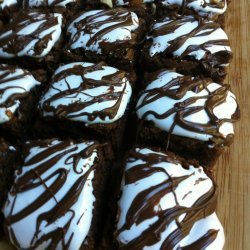 Zebra Brownies