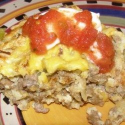 Impossibly Easy Taco Pie
