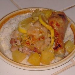 Lemon-Pineapple Baked Chicken