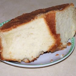 Pound Cake with Rum Topping