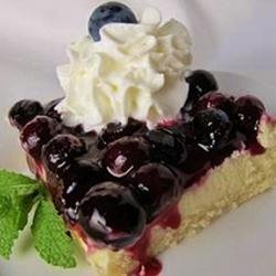 Blueberry Shortbread Cheesecake