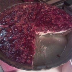 No-Bake Cranberry Sauce Pie