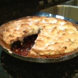 Blueberry Meringue Pie