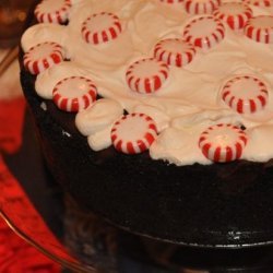Cookies and Peppermint Ice Cream Cake