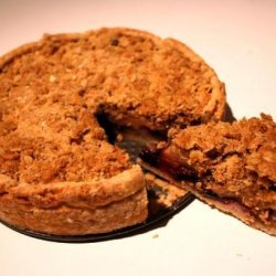 Bizooey's Apple Crumble Pie - With Crust Recipe!