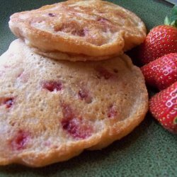 Healthy, Vegan and Terrific Strawberry Pancakes