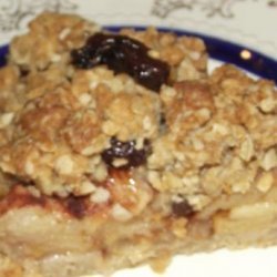 Oatmeal Cookie Apple Pie