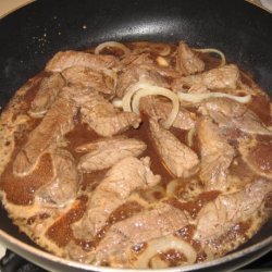 Filipino Beef Steak or Bistek