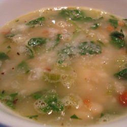 Italian White Bean and Spinach Soup