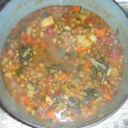 Lentil Soup With Swiss Chard