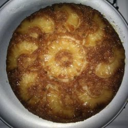 Pineapple-Banana Upside-Down Cake