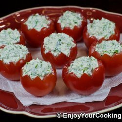 Cheese-Stuffed Tomatoes