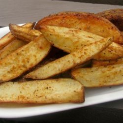 Baked Creole Potato Wedges