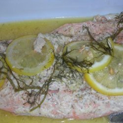 Scottish Salmon With Herb Butter