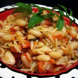 Greek-Style Cannellini and Vegetables