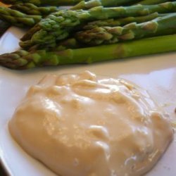 DH's Sauce That Won Me Over To Asparagus