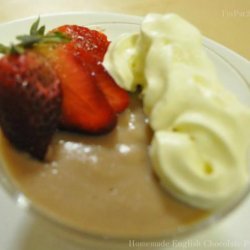 Homemade English Chocolate Pudding