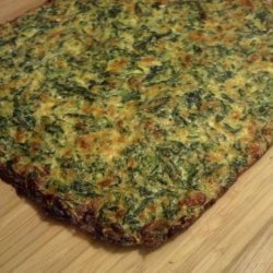 Low Carb Spinach-Cheese  bread 