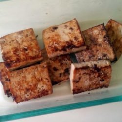 Marinated Teriyaki Tofu