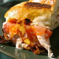 Grilled Tomato, Smoked Turkey, and Muenster Sandwich