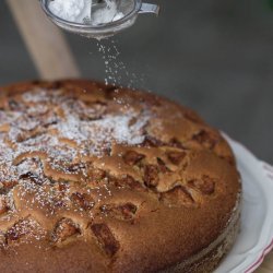 Apple Cake With Icing
