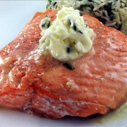 Sear-Roasted Salmon With Lemon Ginger Butter