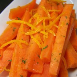 Glazed Carrots in the Microwave